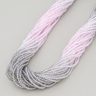 Cristalli Sintetici Perlina Tonda Sfaccettata Diamond Cut 2mm 10 Fili MOD01