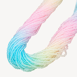 Synthetische Kristalle Facettierter Diamantschliff 2mm MOD02