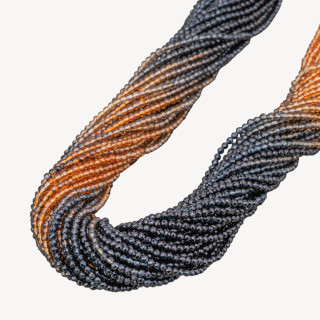 Cristaux synthétiques taillés en diamant à facettes 2 mm MOD09