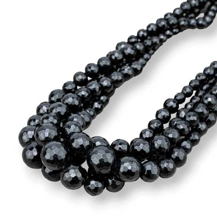 Onyx dégradé facetté 7-14mm