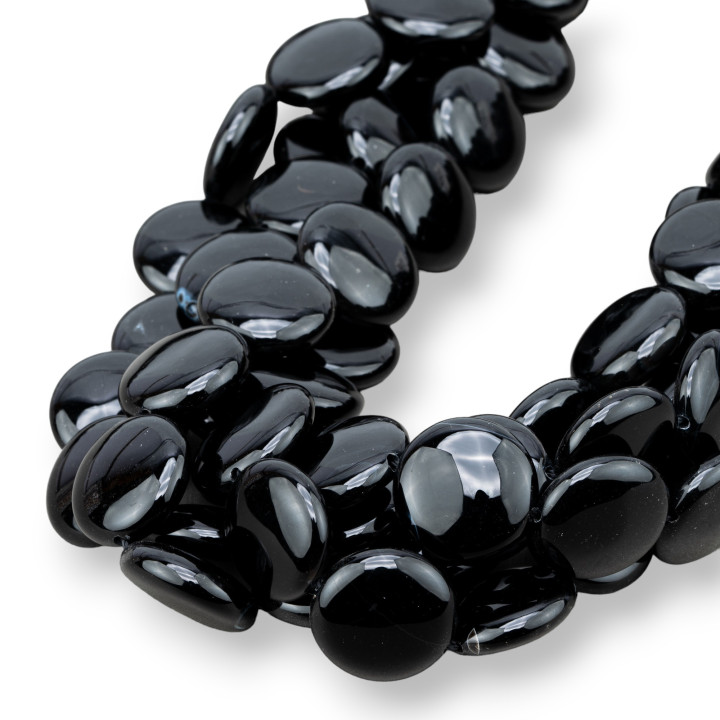 Moneda Onyx Redonda Plana Lisa 18mm