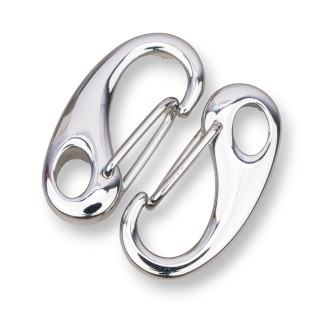 Steel Snap Hook Closure 12x26mm 10pcs