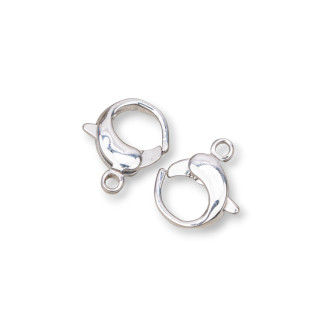 Stahlkarabinerverschluss BI12 Rund 12mm 15St