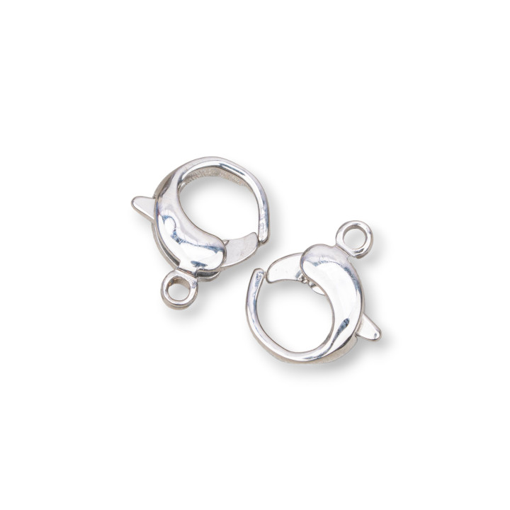 Stahlkarabinerverschluss BI12 Rund 12mm 15St