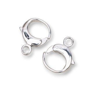 Verschluss-Stahlkarabiner BI17 Rund 17mm 12St