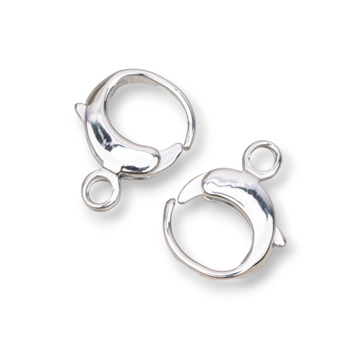 BI17 Round Steel Carabiner Closure 17mm 12pcs