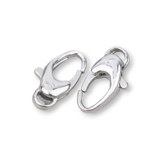 Oval Steel Carabiner Closure 6.5x15mm 15pcs