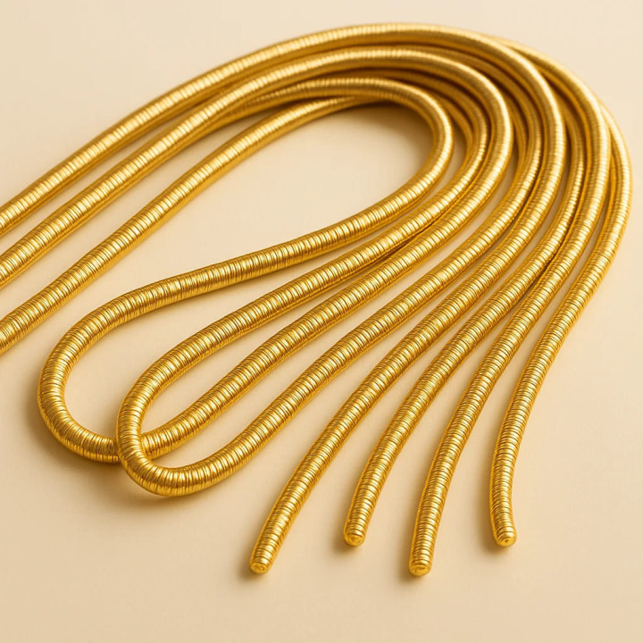 Canottiglia Di Ottone 1,2mm 40gr Dorato