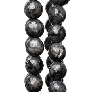 Labradorita Negra Larichita Facetada 06mm