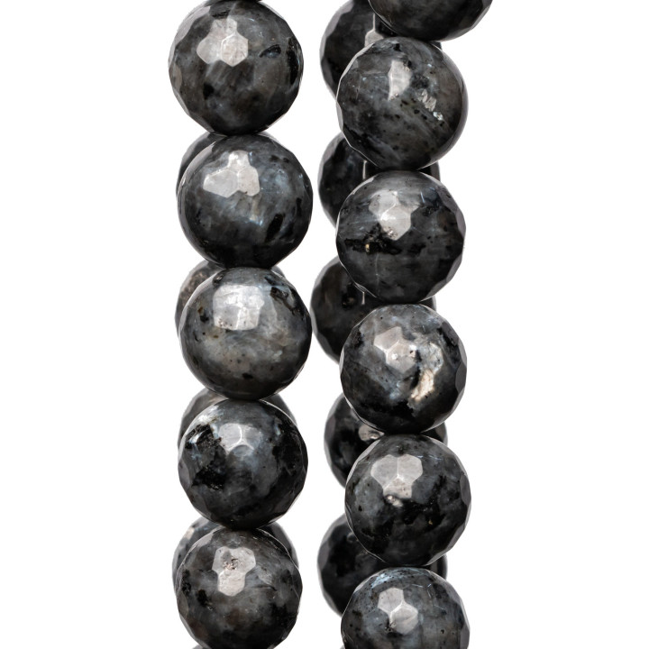 Labradorite Nero Larichite Sfaccettato 06mm