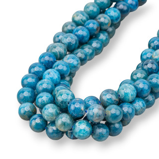 Apatite Sombre Ronde Lisse 11mm