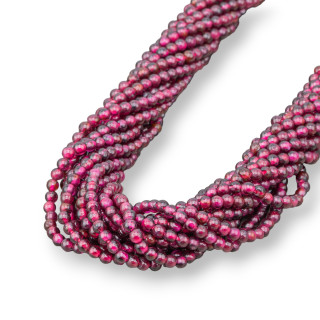 Grenat Indien Rond Lisse 03mm
