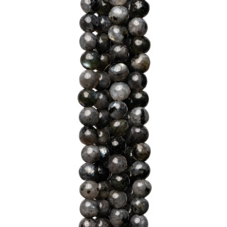 Black Labradorite Larichite Round Smooth 06mm