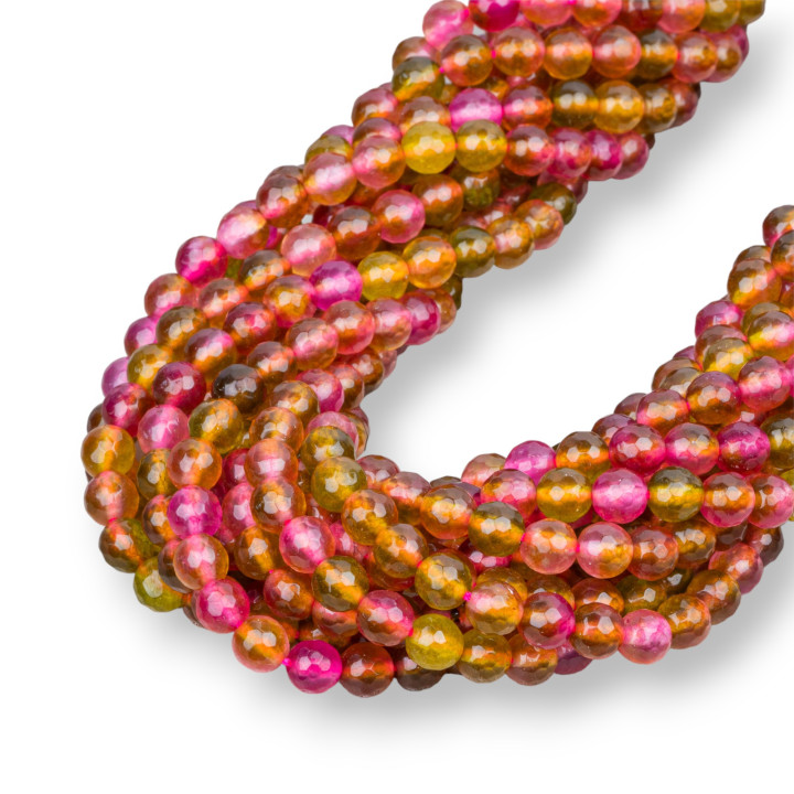 Jade Floral Facetado 06mm