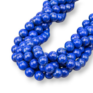 Lapislazzuli Blu Naturale Tondo Liscio (AAA)  8mm