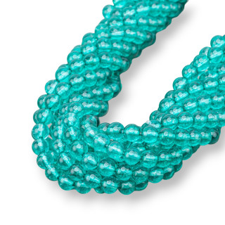 Bergkristall Tiffany rund glatt 06mm