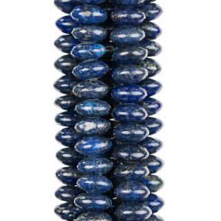 Rohblaue Lapislazuli-Unterlegscheiben 09x05mm