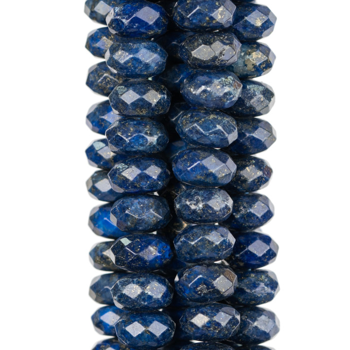 Lapis Lazuli Bleu Brut Rondelle Facette 10x06mm