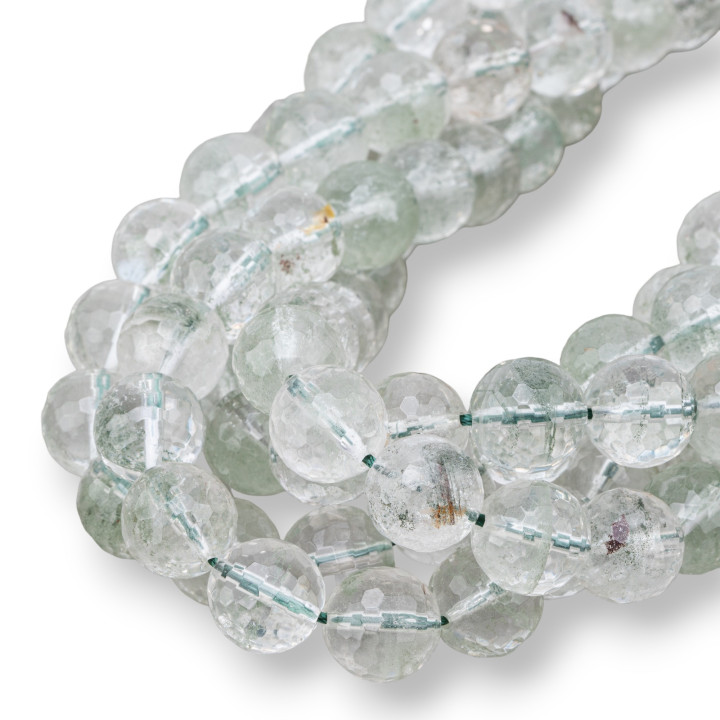 Quartz Fantôme Facetté 15mm Premier Choix