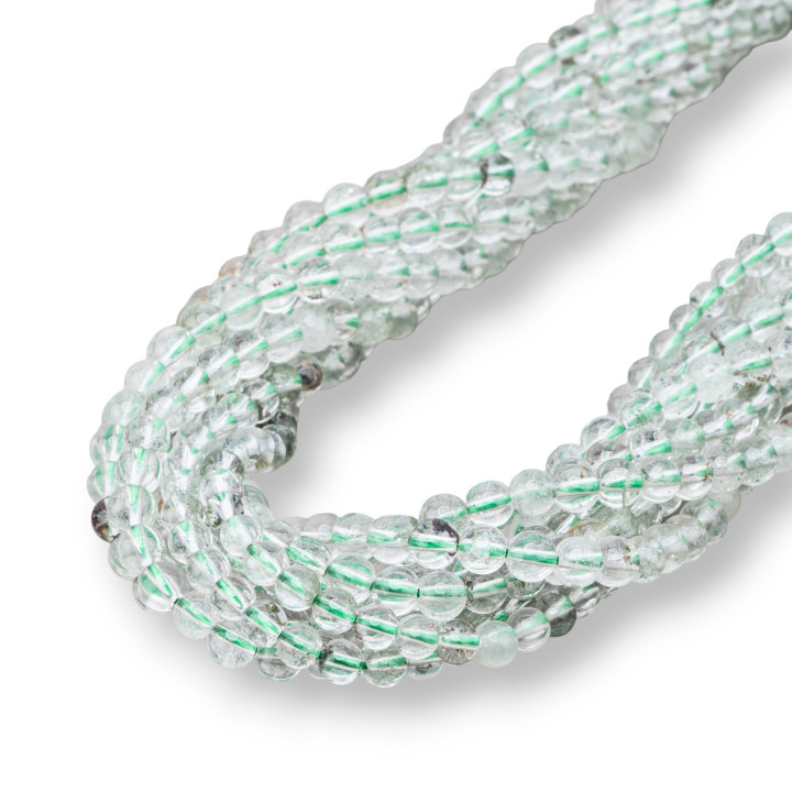 Cuarzo Fantasma Redondo Liso (MQO) 06mm