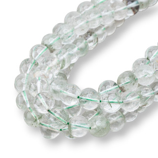 Cuarzo Fantasma Redondo Liso 10mm