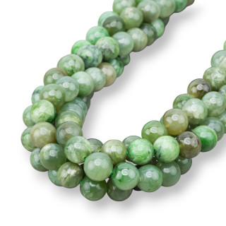 Jade Birmano Claro Redondo Liso (YNN) 14mm