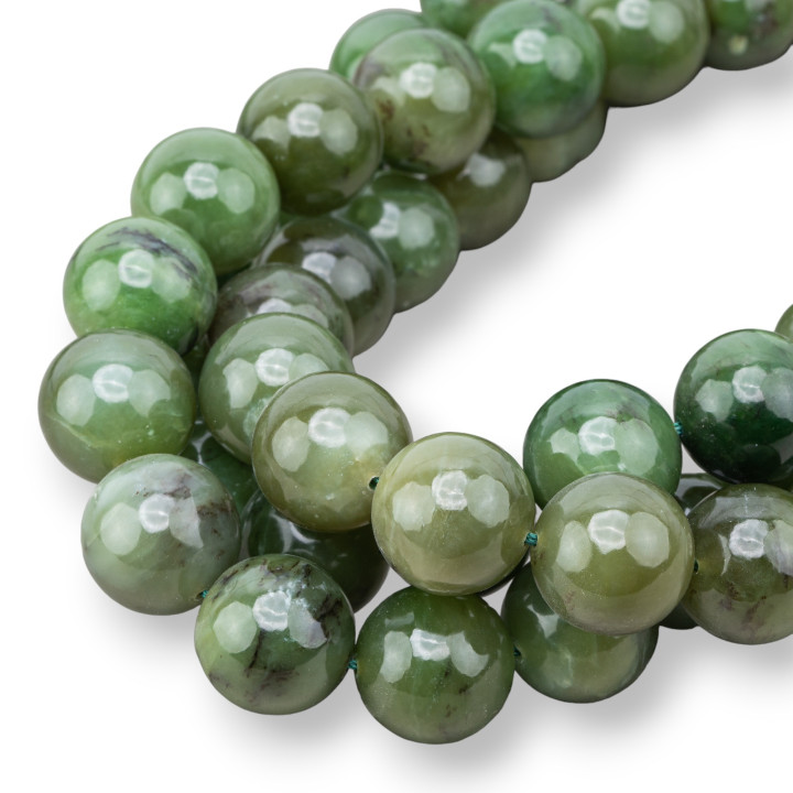 Jade Birman Rond Lisse AA 18mm