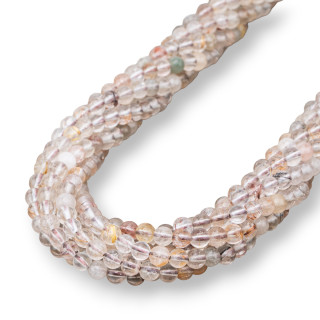 Quartz Rutile Fumé Rond Lisse (owo) 05mm