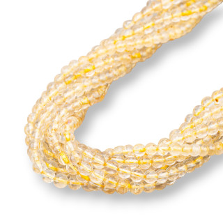 Glatter runder Gold-Rutilquarz 05 mm