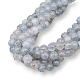 Quartz Rutile Noir Clair Rond Lisse 09mm