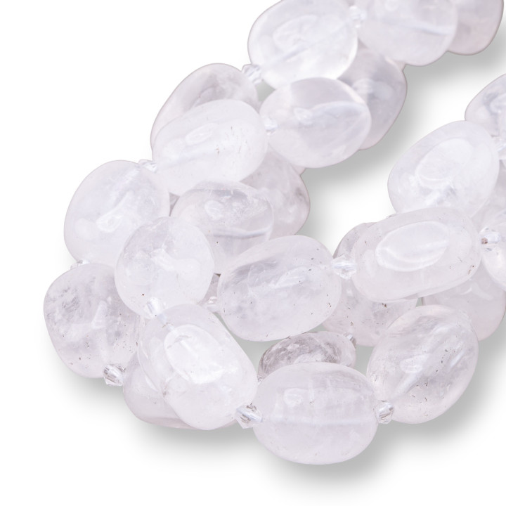 Trommelstein Bergkristall 8-13x13-18mm