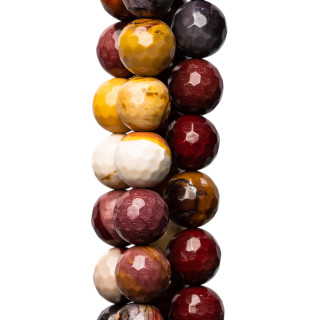 Facettierter Mokait 14mm