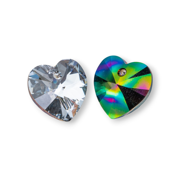Swarovsky XILION Pendente Cuore ART. 6228 14,4x14mm Crystal AB 4pz