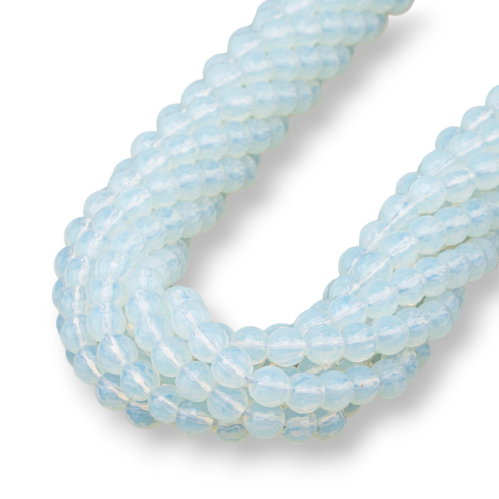 Synthetischer Opal, facettiert, 06 mm