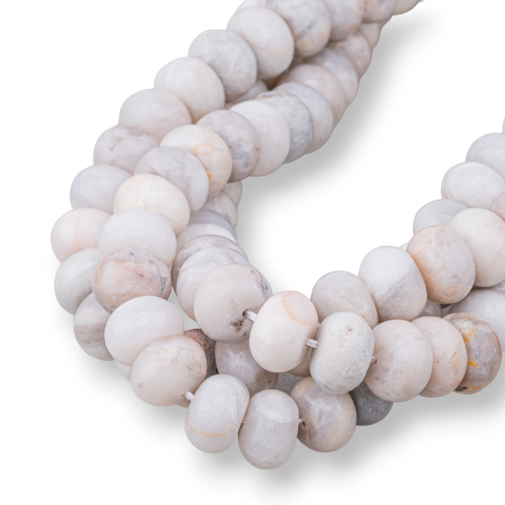 Agata Botswana Rondelle Liscio 12x8mm