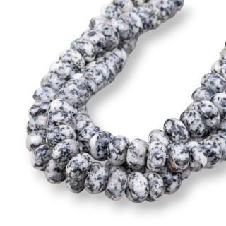 Copo de Nieve Rondelle Liso 10x6mm