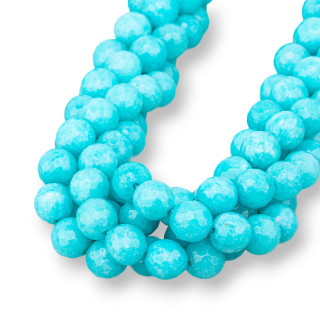 Jade Turquoise Facette 10mm