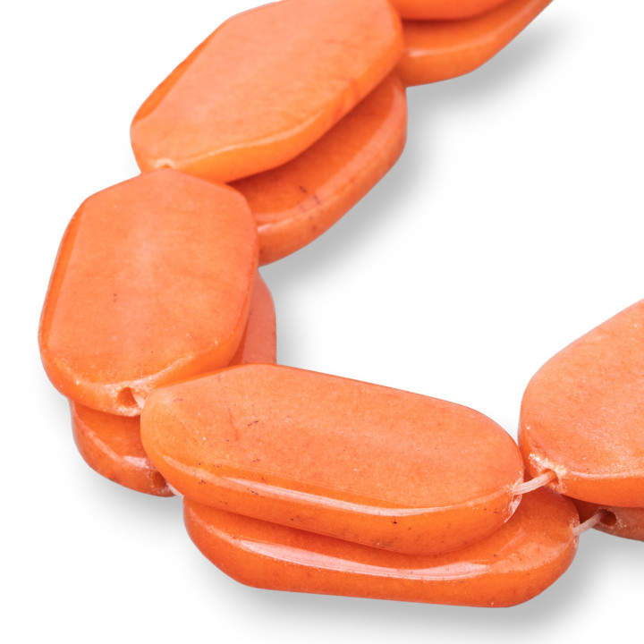 Jade Naranja Plano 24x43mm