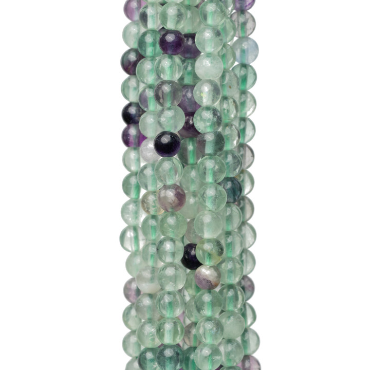 Fluorite Verde Tondo Liscio  4mm