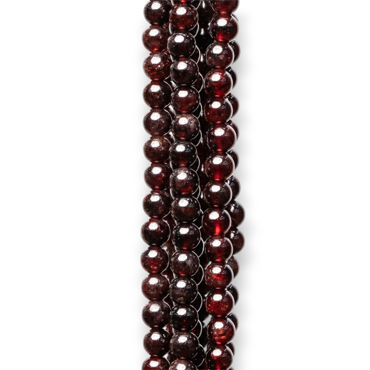 Grenat Rond Lisse 05mm
