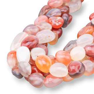 Botsawana Achat Trommelstein 8-12x10-15mm