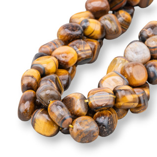Tigerauge Trommelstein 8-12x10-15mm