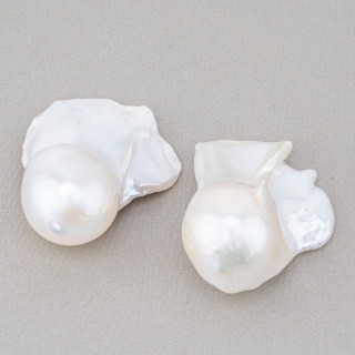 Baroque River Pearls AAAA (YMG) 22-23gr 1 Pair