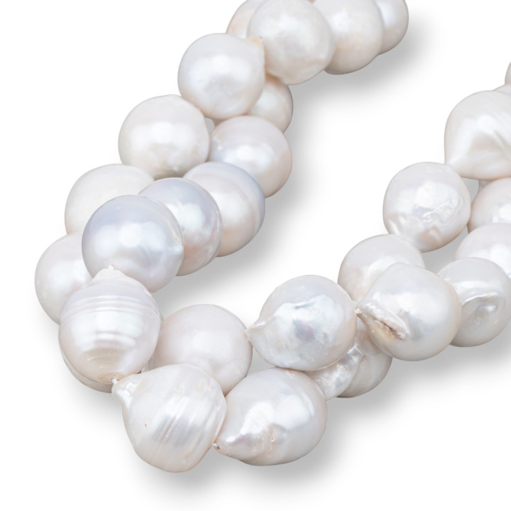 Baroque Teardrop River Pearls (RLG) 140-150gr Λευκό