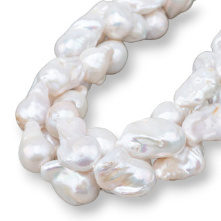 Perles de rivière baroques en forme de larme (TLL) 90-100gr