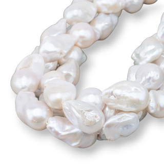 Baroque Teardrop River Pearls (YEP) 100-110γρ