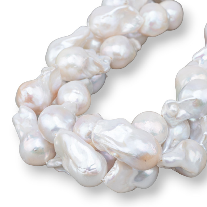 Baroque Teardrop River Pearls (YEP) 80-90γρ