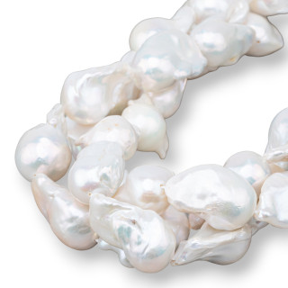 Perles de rivière baroques en forme de larme (YEP) 90-100gr