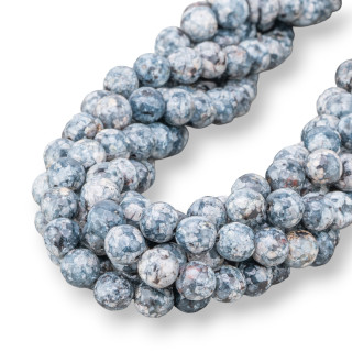 Jadéite Colorée Jade Ligne Economique Facette 08mm Flocon de Neige