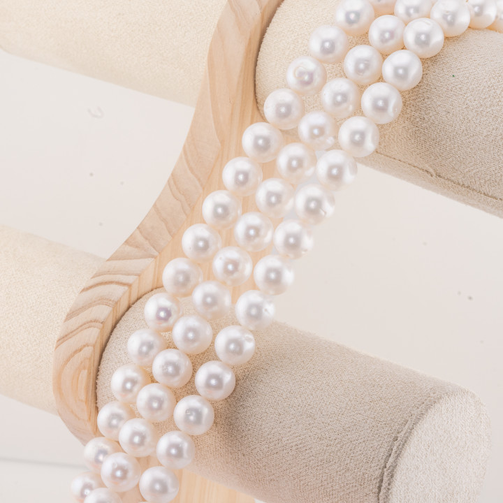 Round River Pearls 11,5-12,0mm Λευκό